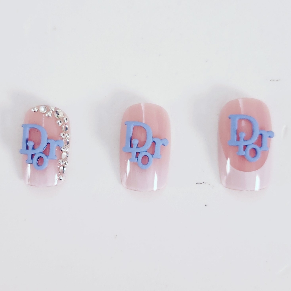 Luxury Nail Charms Blue